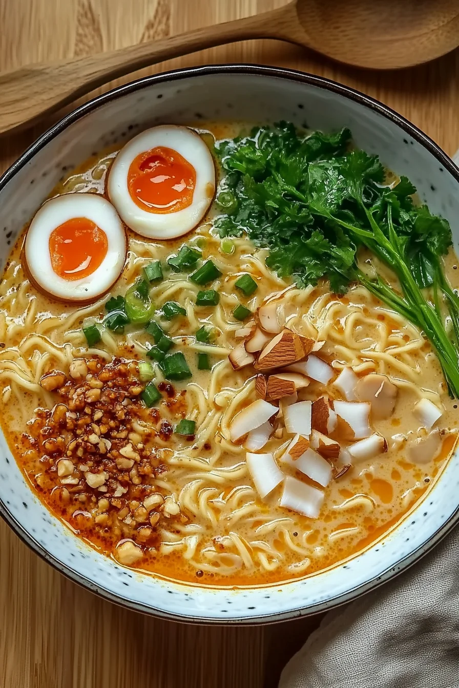 Kürbissuppe mit Kokos und Ingwer Cremig