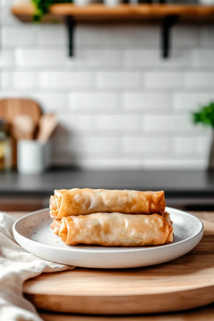 Crispy Frühlingsrollen aus dem Airfryer