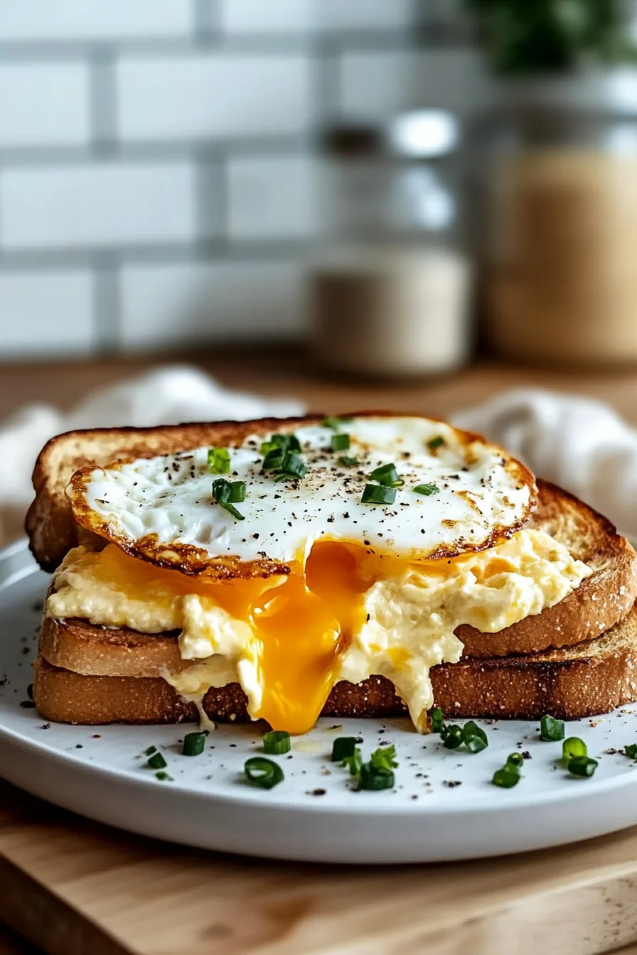 Käse-Toast mit Spiegelei: Ein genussvolles Rezept entdecken! - schnellecker