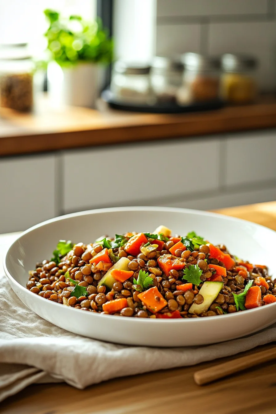 Orientalischer Linsensalat Schnelle Salat Rezept 6 Orientalischer