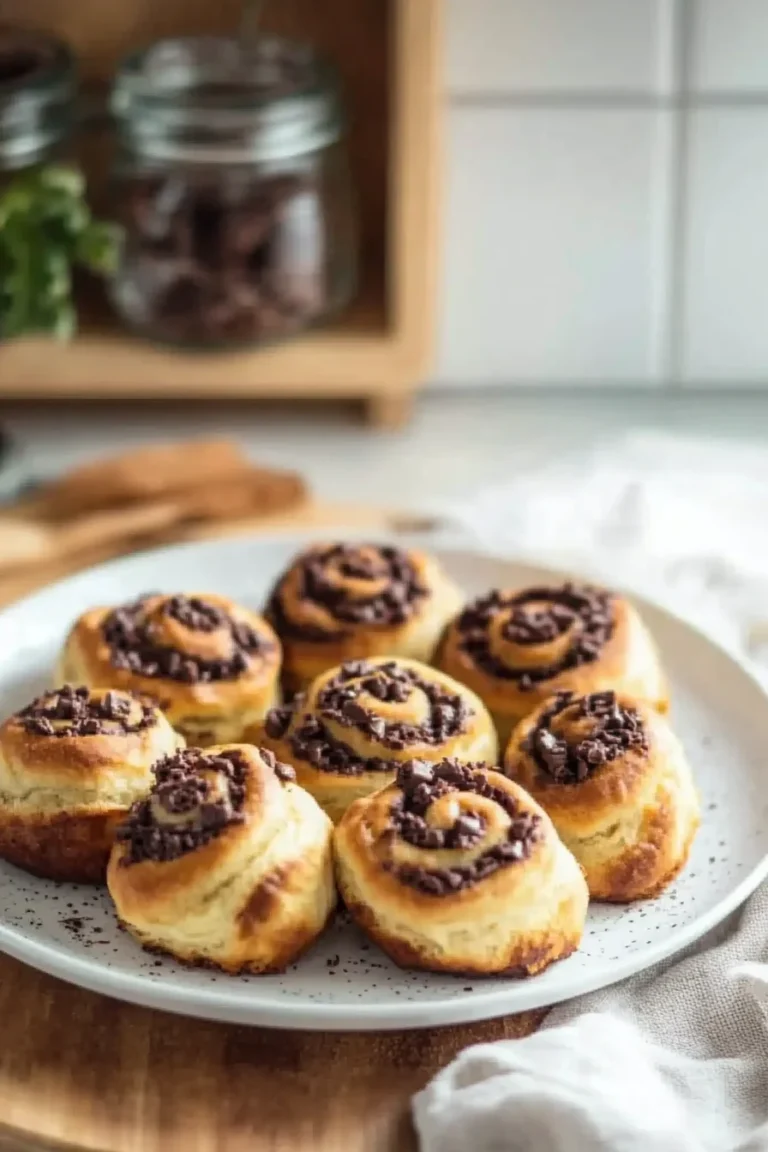 Protein-reiche 10-Minuten Schoko-Brötchen