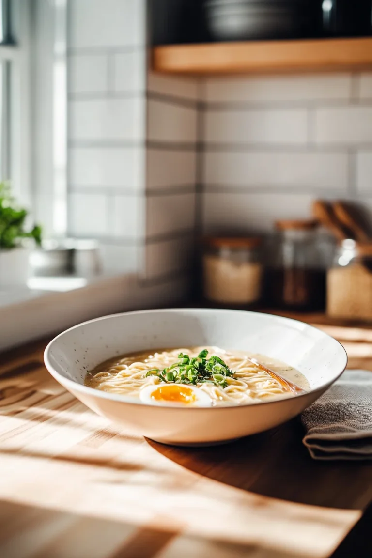 Ramen - einfache japanische Nudelsuppe