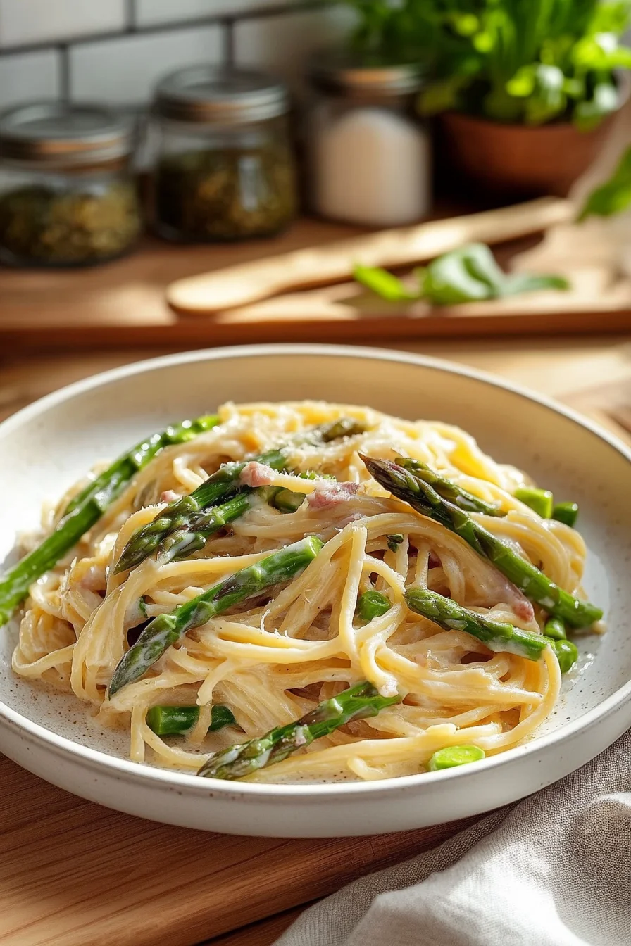 Spargel Pasta - Ein Leckerbissen für den Frühling