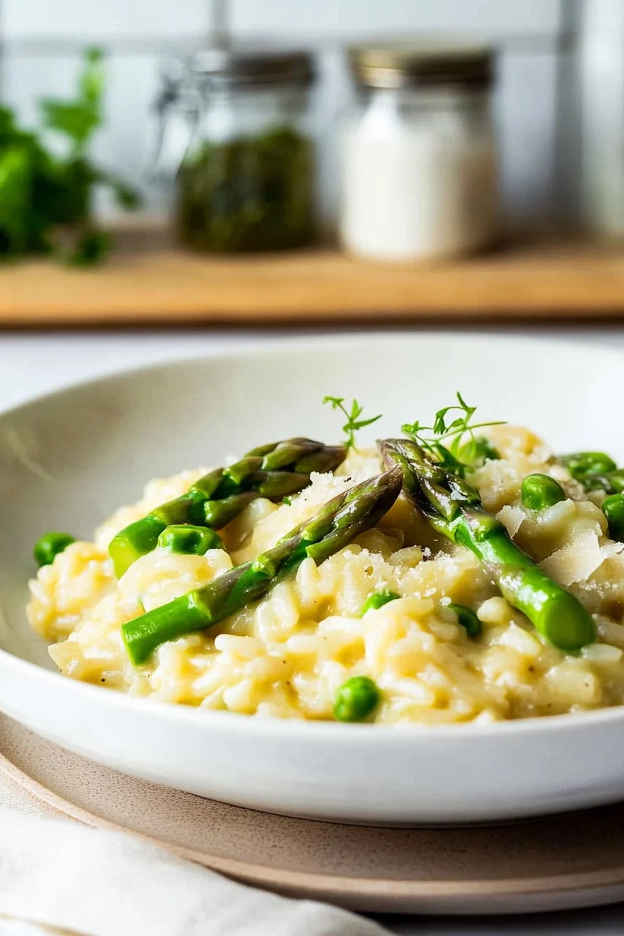 Spargelrisotto