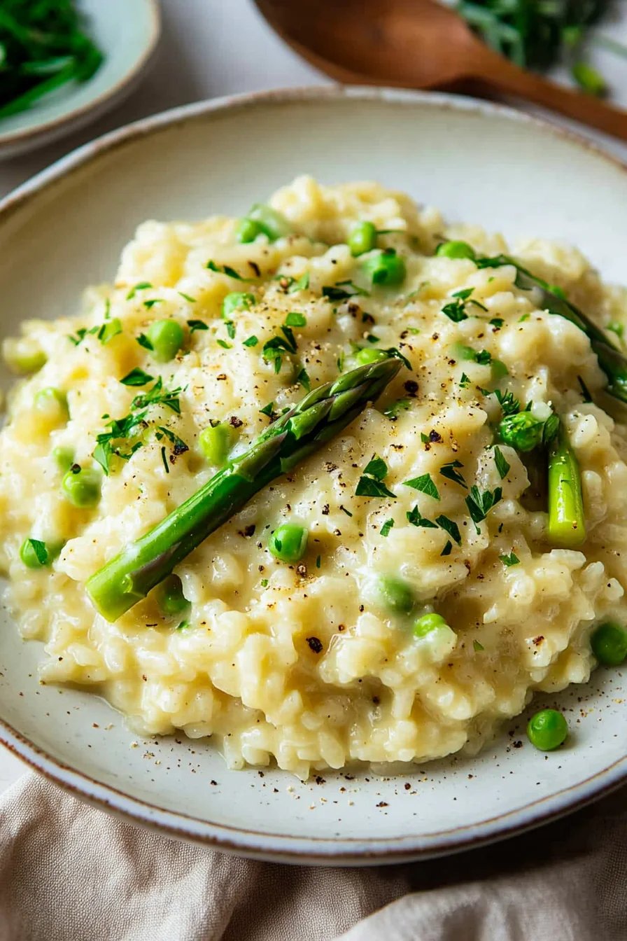 Spargelrisotto