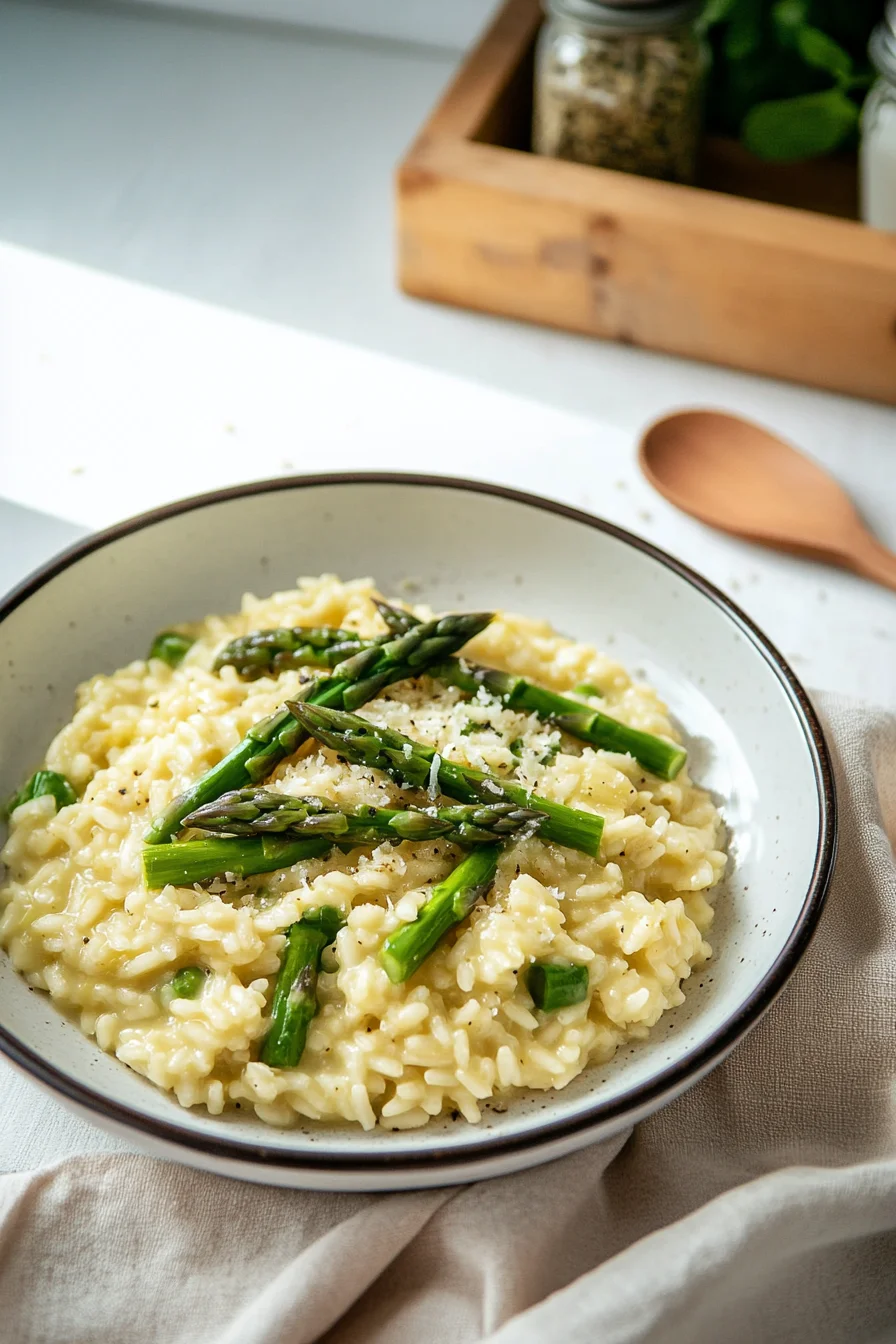 Spargelrisotto