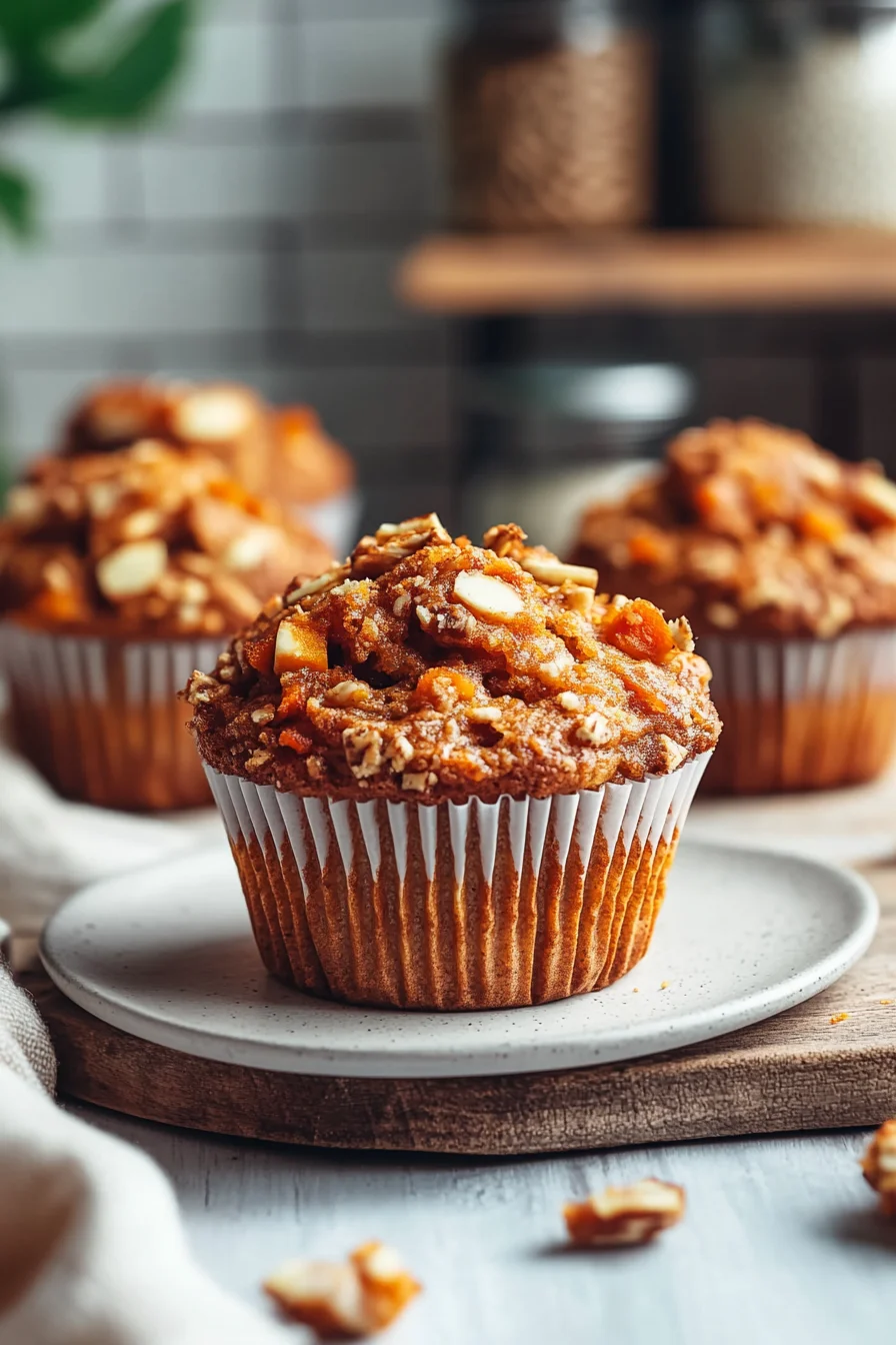 Vegane Apfel-Karotten-Muffins – Saftig und gesund für Frühstück und Snack - hausgemachtlecker