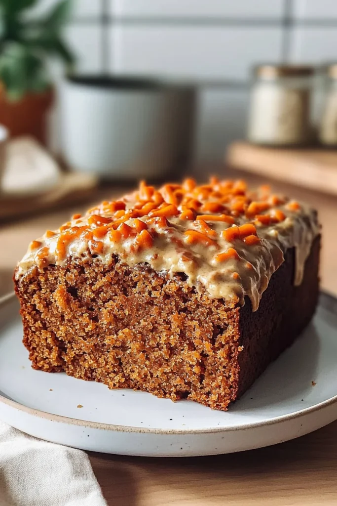 Veganer Karottenkuchen Laib – Einfach und Lecker