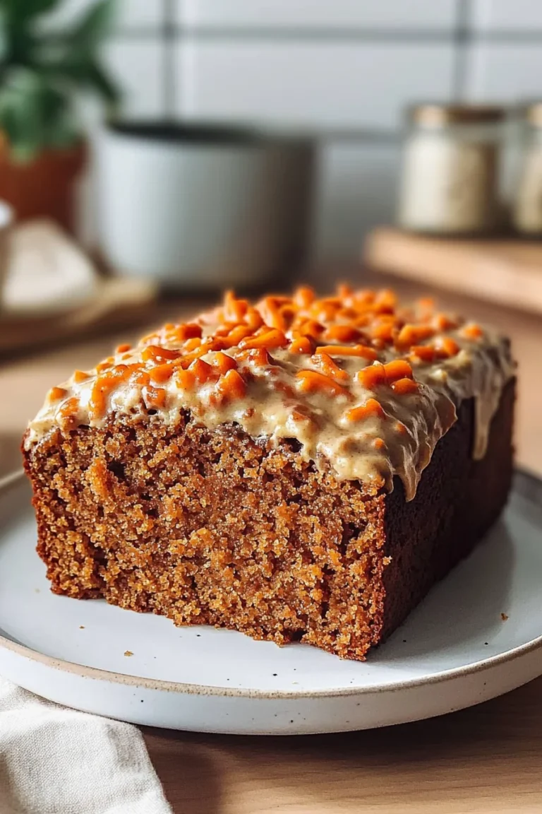 Veganer Karottenkuchen Laib – Einfach und Lecker
