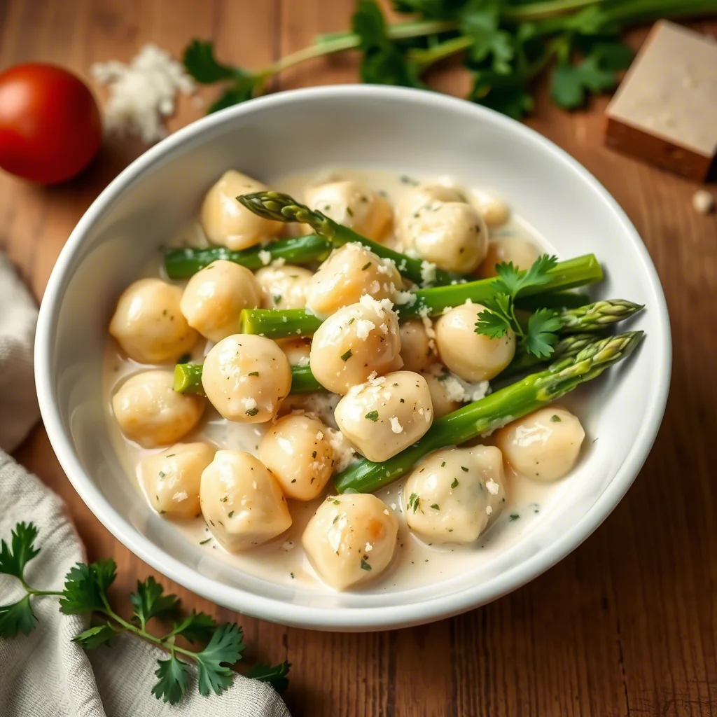 Gnocchi mit grünem Spargel: Ein frühlingshafter Genuss für deine Küche
