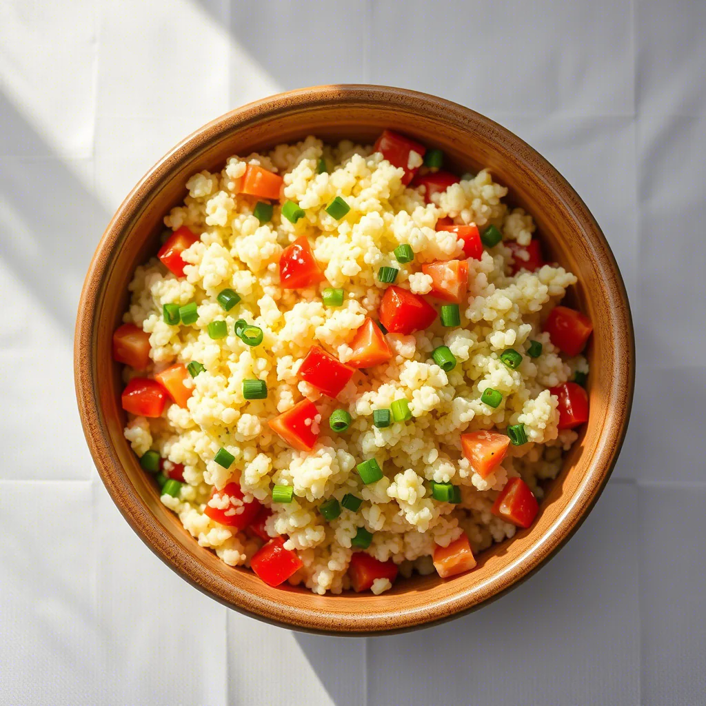 Veganer Couscous-Salat: Knoblauch trifft auf Frische Salat Rezepte