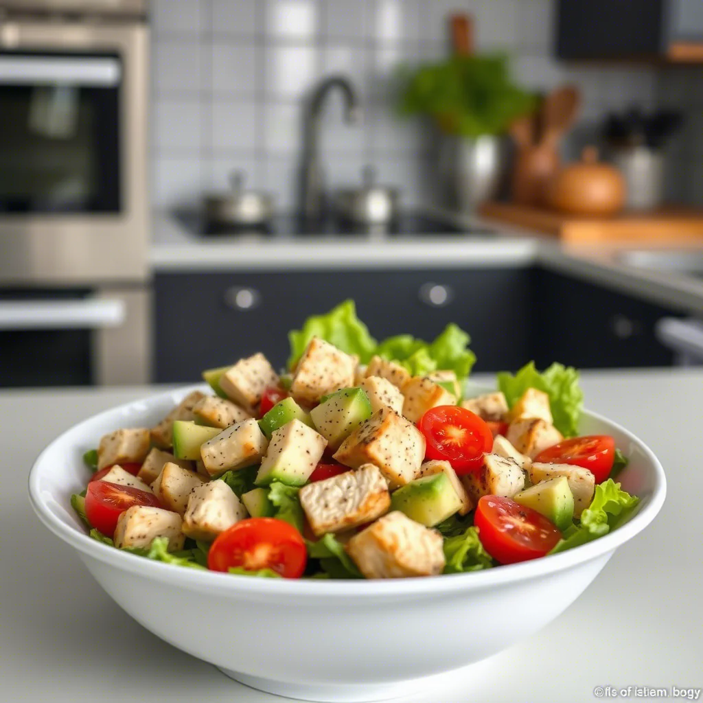 Avocado Hähnchen Salat: Gesund & lecker Salat Rezepte 