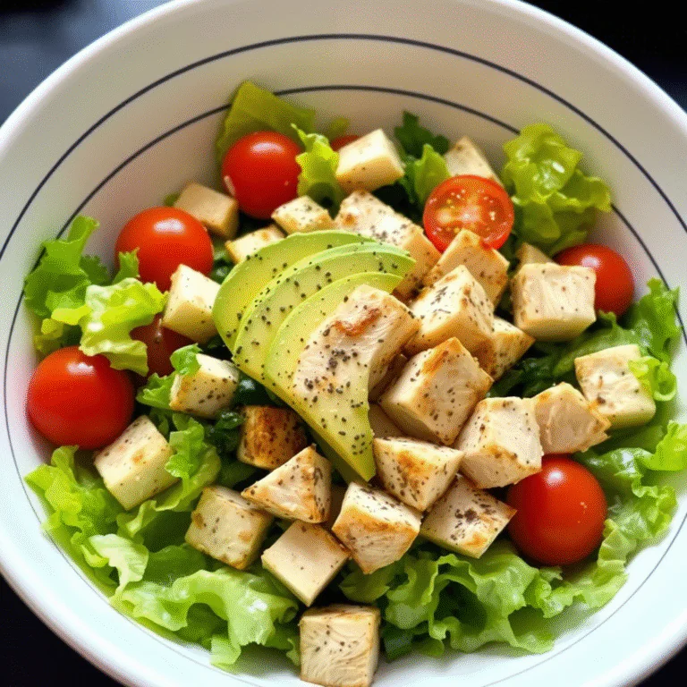 Avocado Hähnchen Salat: Gesund & lecker Salat Rezepte