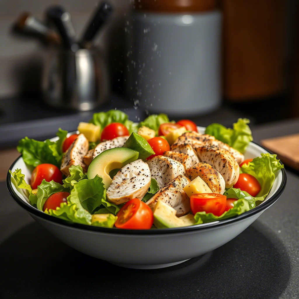 Avocado Hähnchen Salat: Gesund & lecker Salat Rezepte 