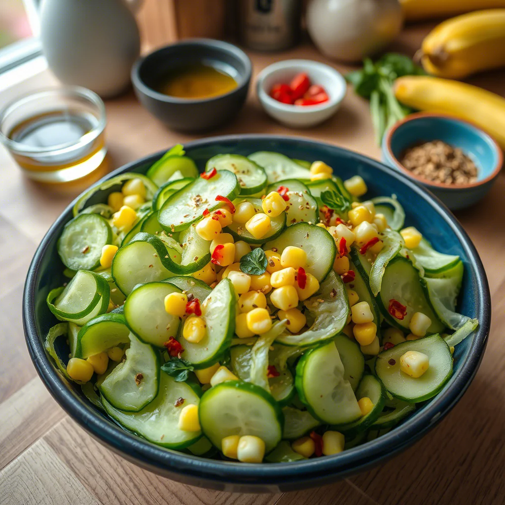 Asiatischer Gurkensalat: Scharf & aromatisch Salat Rezepte