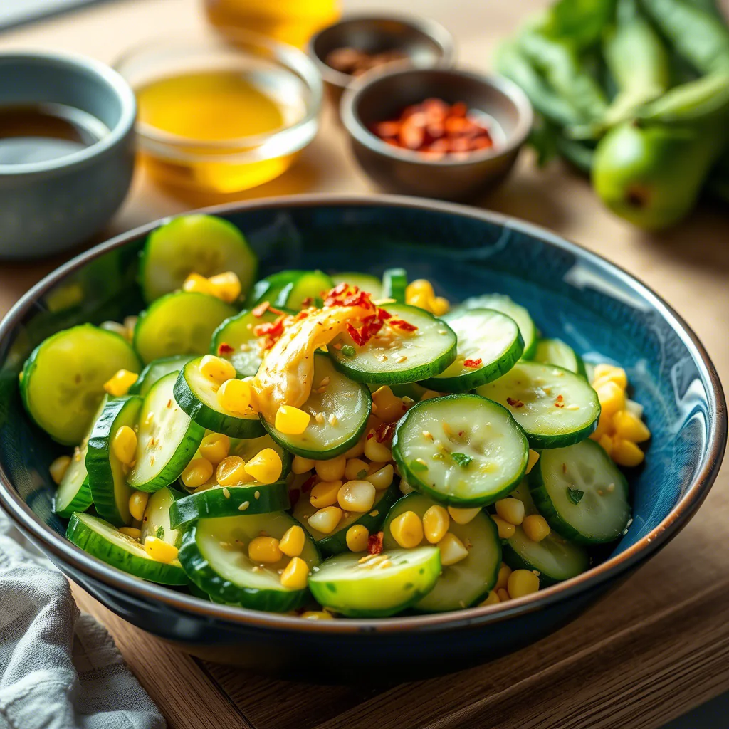 Asiatischer Gurkensalat: Scharf & aromatisch Salat Rezepte