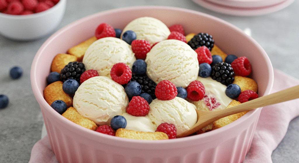 Mini Windbeutel Dessert - 5 Minuten Rezept