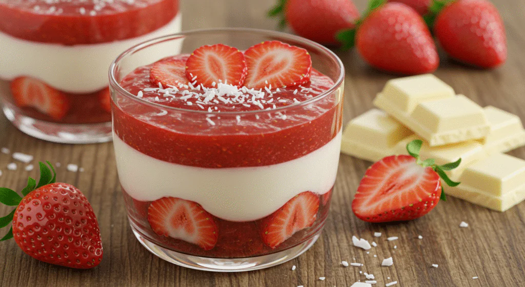 Erdbeer-Mascarpone-Dessert: Sommerlicher Genuss in Cremeschichten