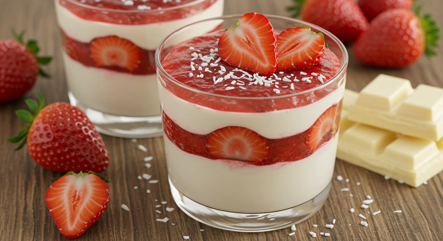 Erdbeer-Mascarpone-Dessert: Sommerlicher Genuss in Cremeschichten