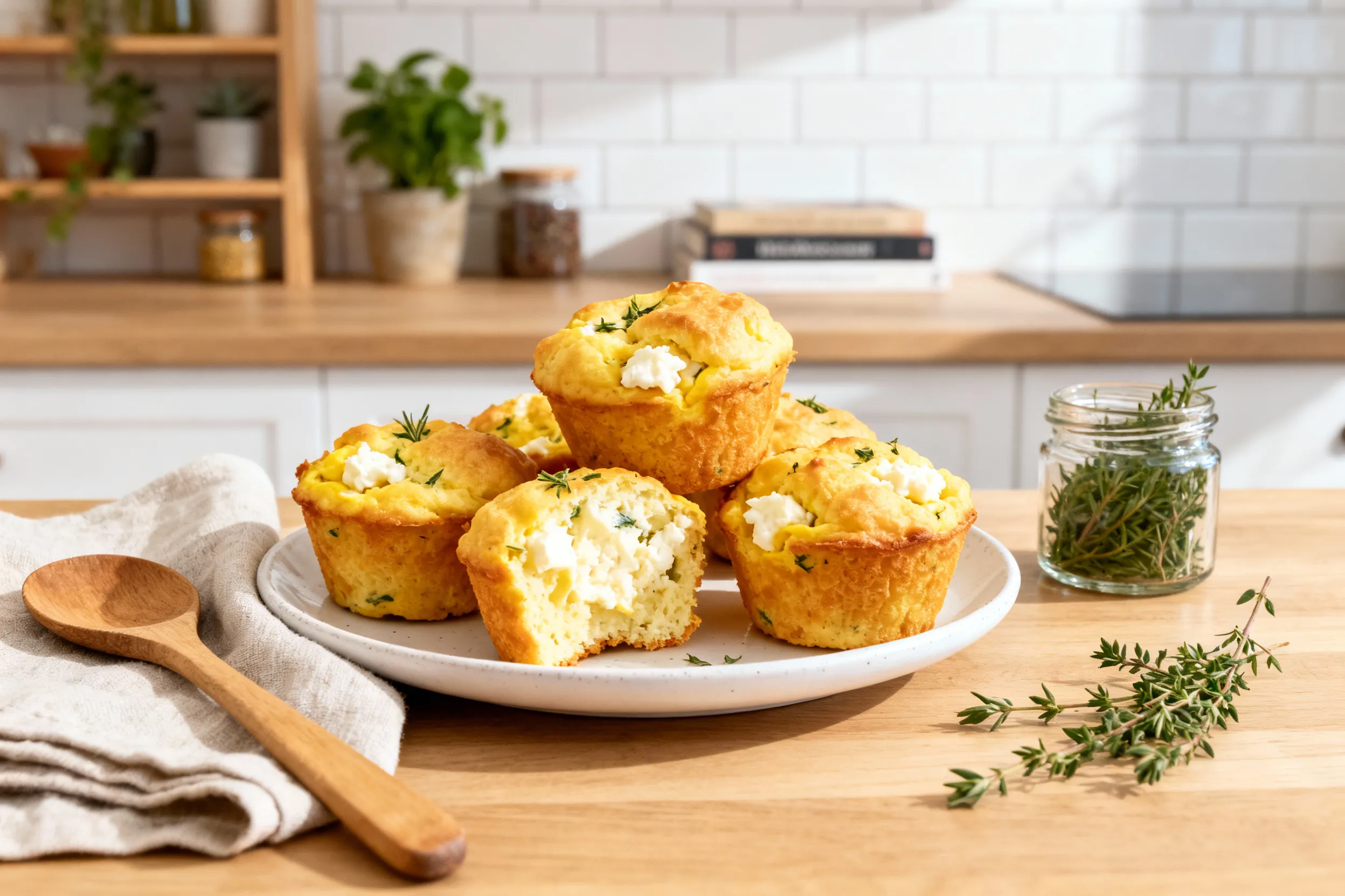 Fluffige Hüttenkäse-Eier-Muffins – ein schnelles Frühstück