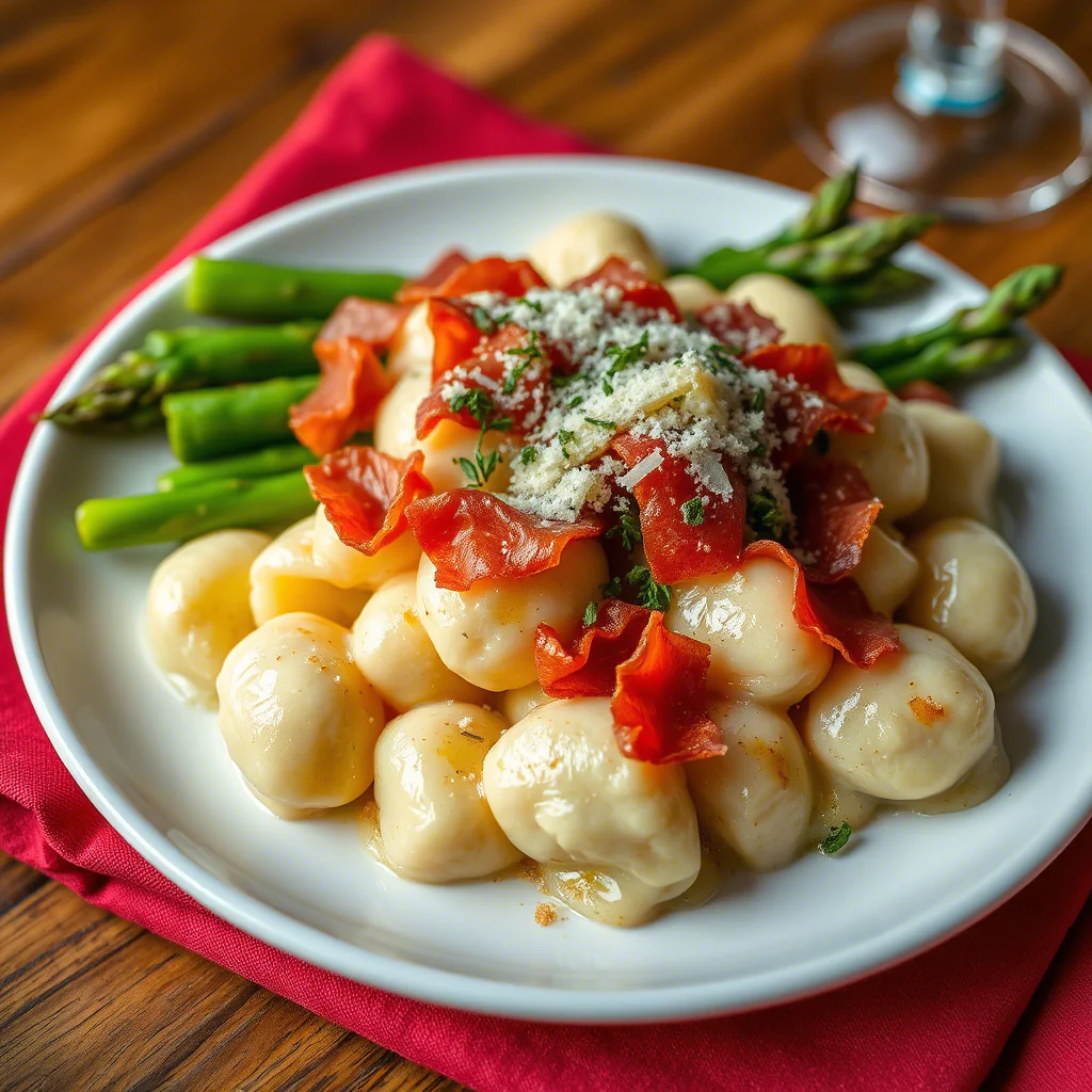Gnocchi mit grünem Spargel Ein Frühlingsgenuss für jeden Tag!