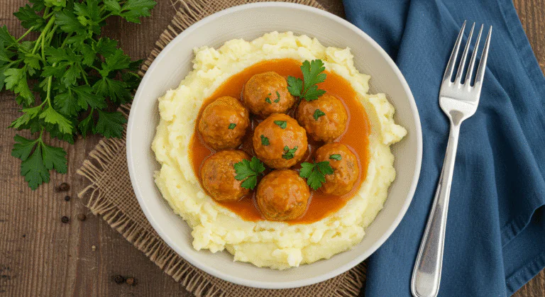 Hackbällchen Rezept mit cremiger Sauce und Kartoffelpüree: So gelingt das perfekte Familienessen