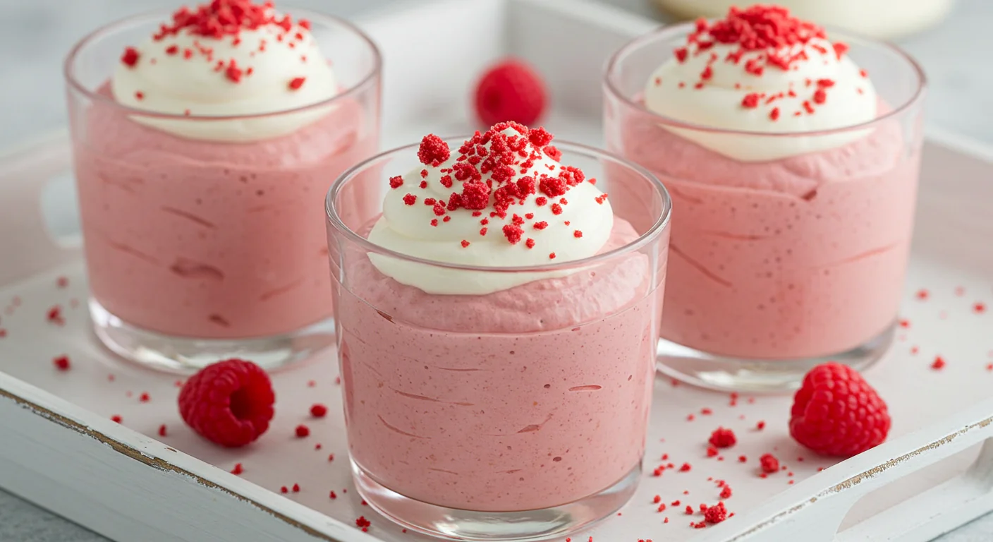 Himbeercreme: Schnelles Dessert für Gäste in nur 5 Minuten