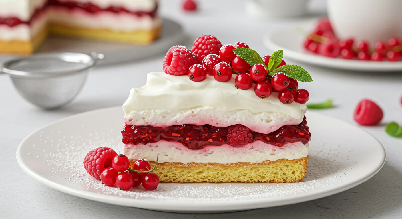 Himbeerwolke: Himbeer-Dessert mit Mascarponecreme zum Verwöhnen