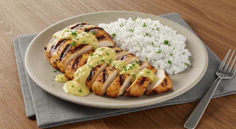 Honig-Senf-Hähnchen mit Reis: Schnell, lecker und gesund