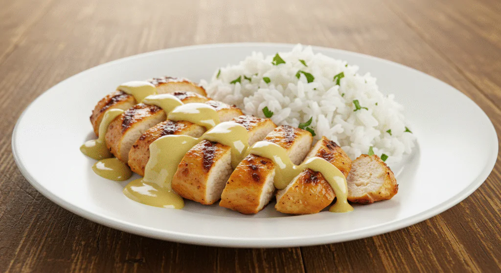 Honig-Senf-Hähnchen mit Reis: Schnell, lecker und gesund