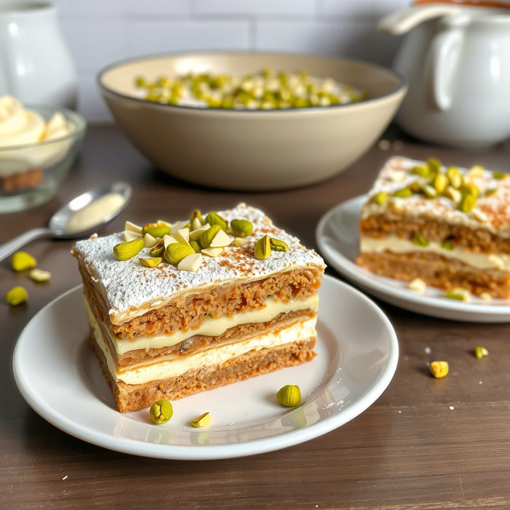 Pistazien Tiramisu: Ein Hauch von Italien mit Twist