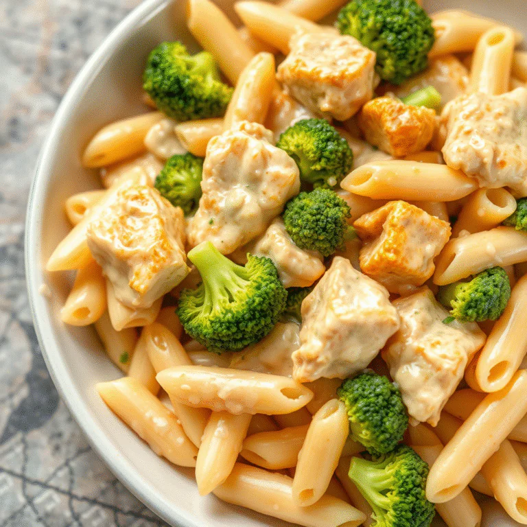 Cremige Hähnchen-Brokkoli-Pasta – Dein schnelles & unwiderstehliches Feierabendglück!