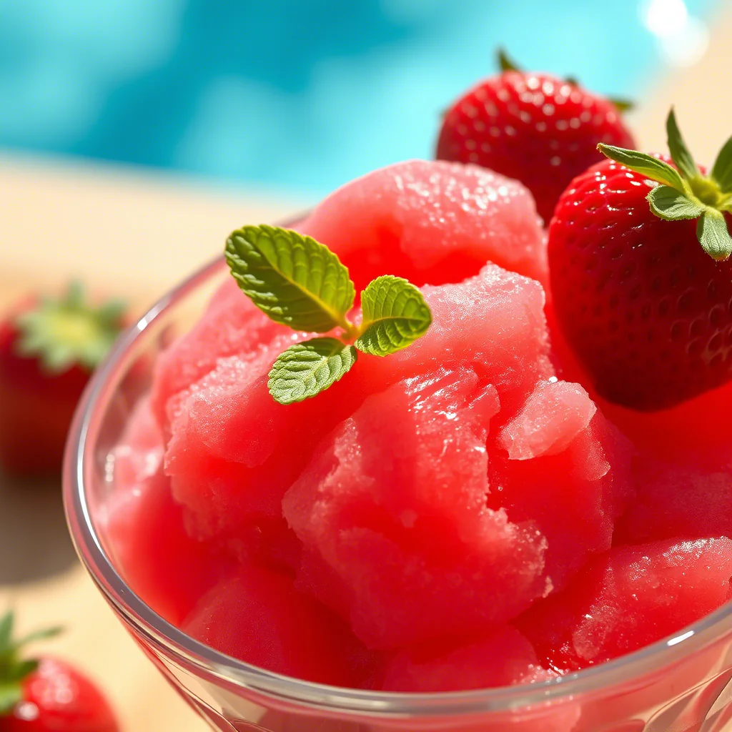 Erdbeer-Sorbet selber machen: Erfrischend & einfach | Rezept für den Sommer!