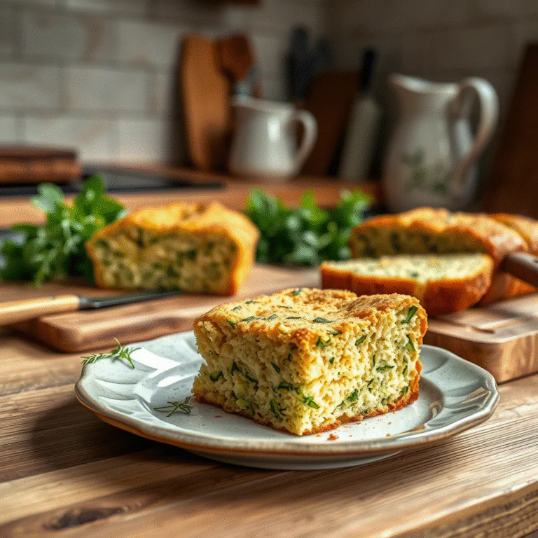 Herzhafter Zucchinikuchen – Dein ultimatives Rezept mit Buttermilch & Kräutern!
