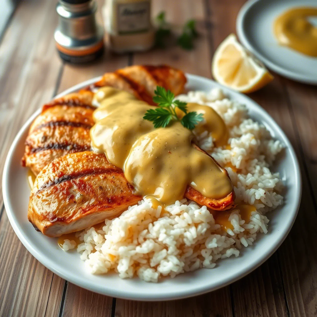 Honig-Senf-Hähnchen Perfekt Glasiert