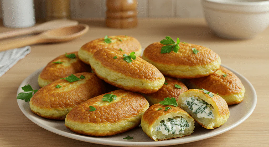 Kartoffeltaschen mit Spinat-Frischkäse Dein einfaches Rezept für herzhaften Genuss