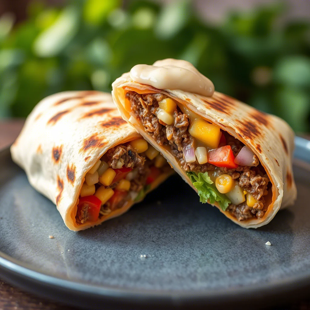 Knuspriger Gegrillter Käse-Burrito – schnell & lecker selbstgemacht