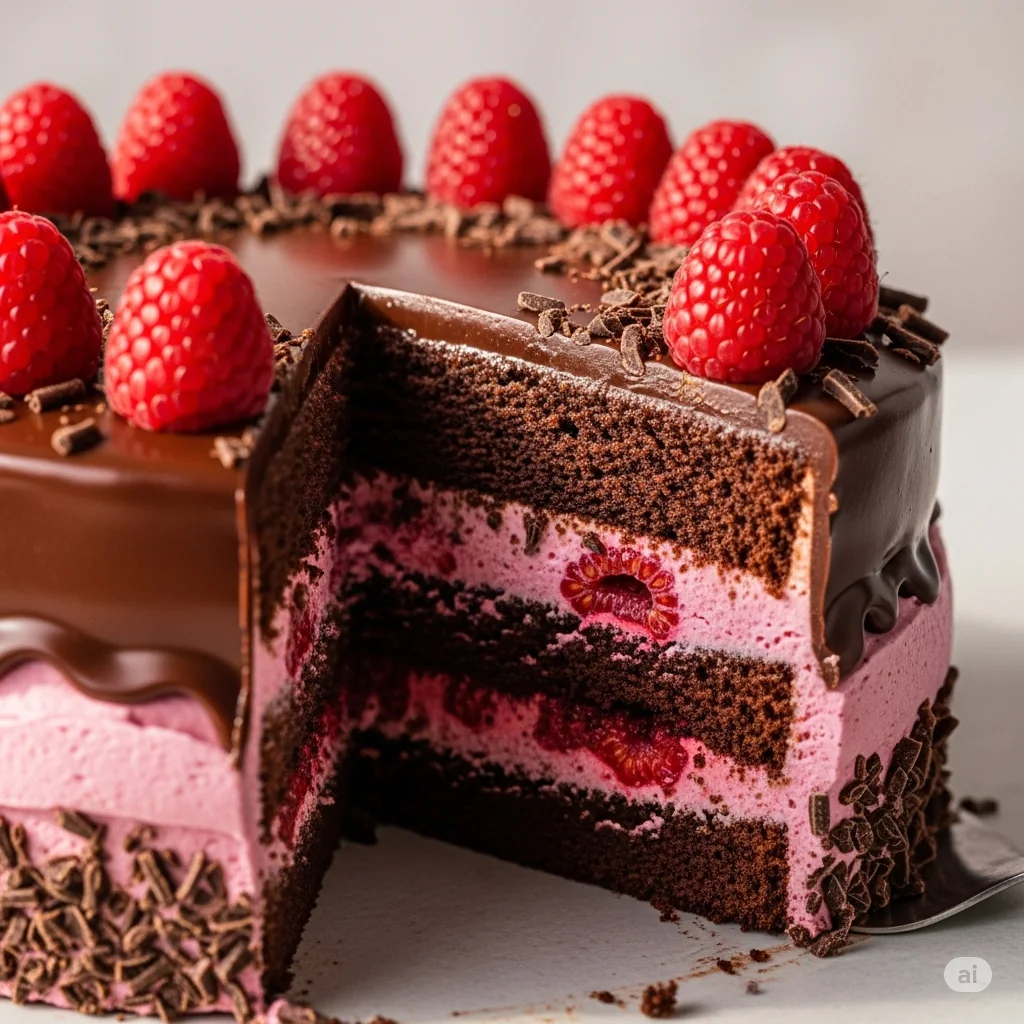 Himbeer-Schoko-Brownie-Torte: Das ultimative Rezept für Schokoladenliebhaber (perfekt zum Muttertag)