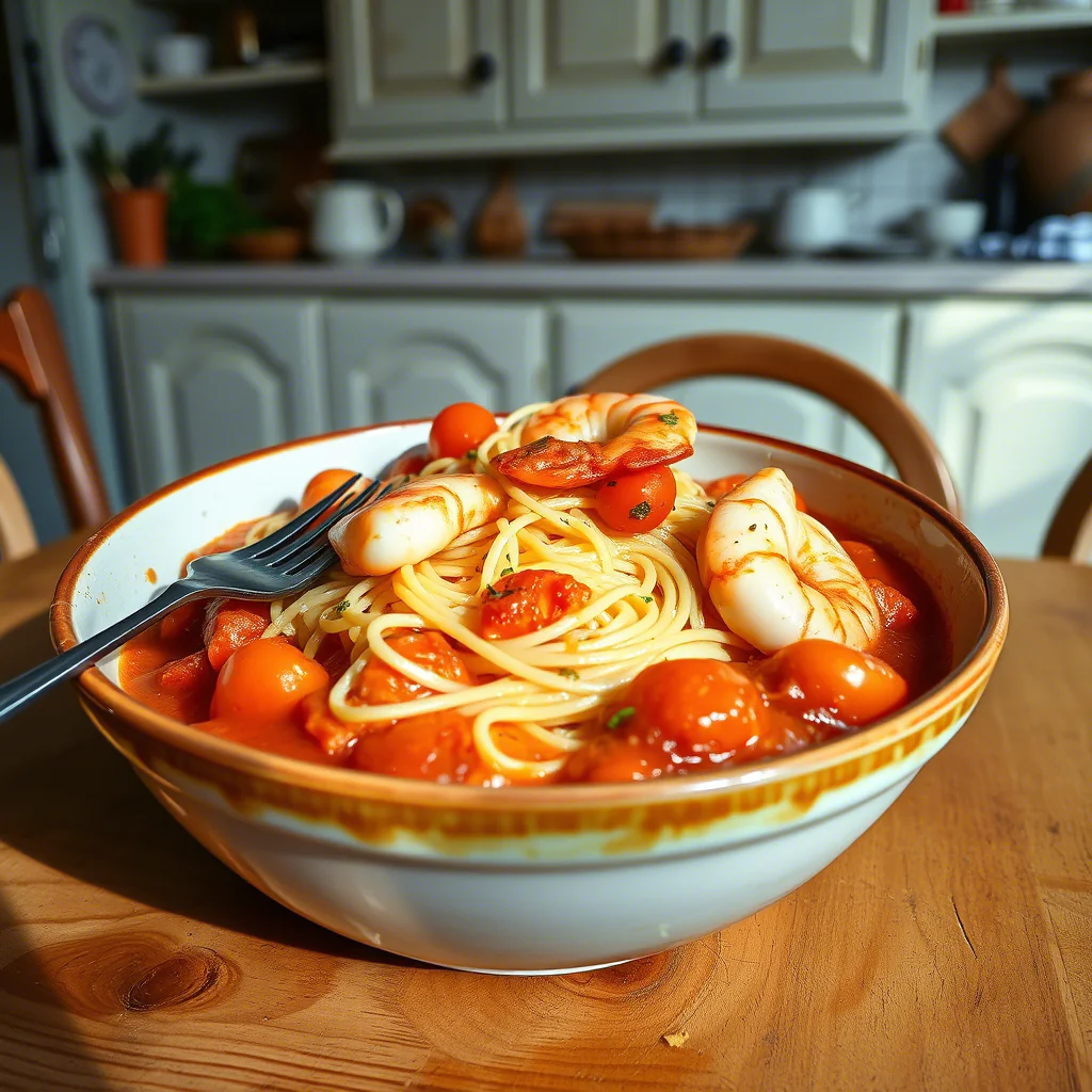 Cremige Garnelen Pasta Rezept: Spaghetti in Frischkäsesauce | Schnell & Einfach | Leckeres Mittag- & Abendessen