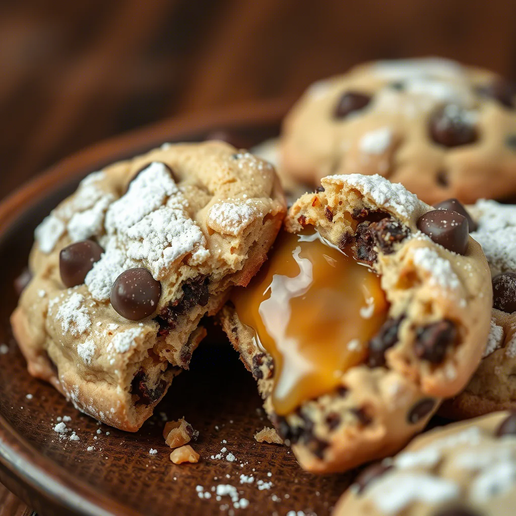 Cheesecake-gefüllte Chocolate Chip Cookies: Dein Cremig-Knuspriges Backerlebnis