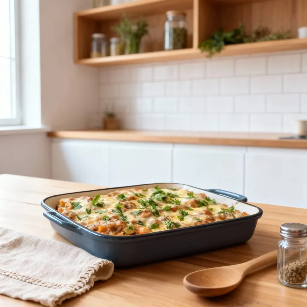 Gyrosgeschnetzeltes in Schmandsoße mit Reis - Das Perfekte Familienessen