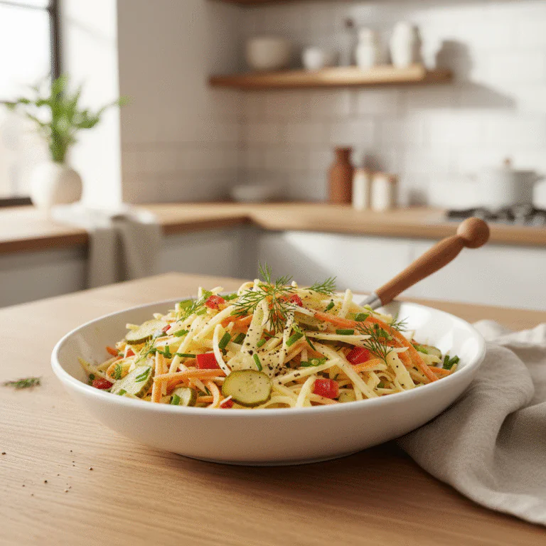 Käsesalat Oktoberfest – Frischer Klassiker für die bayerische Brotzeit