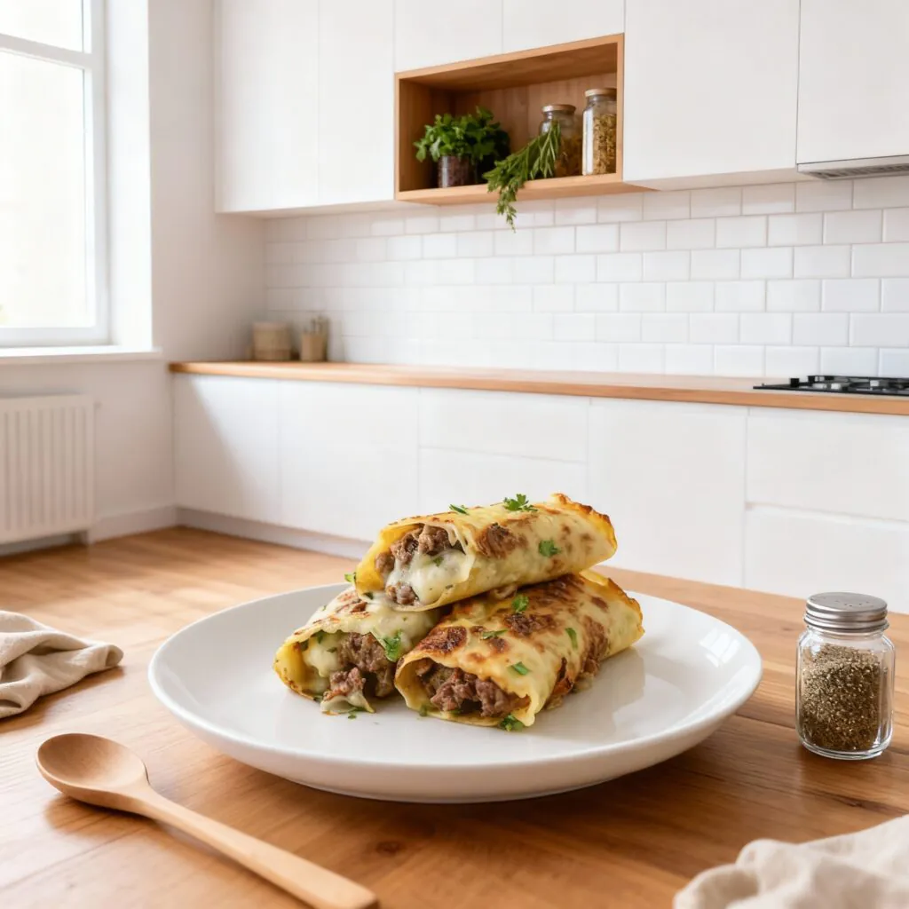 Keto Philly Cheesesteak Rolls – einfach, lecker & familientauglich | Low Carb