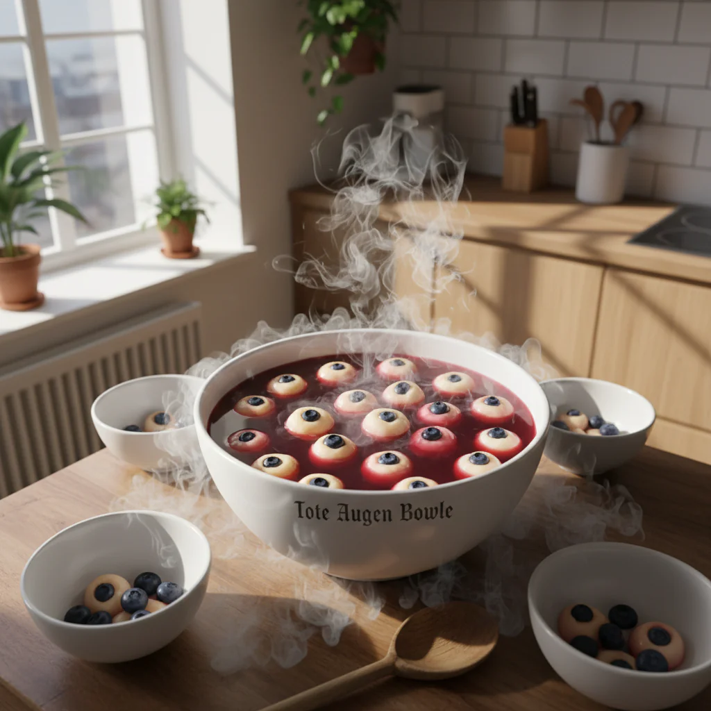 Tote Augen Bowle – Gruselige Halloween-Bowle für schaurig-schöne Partys