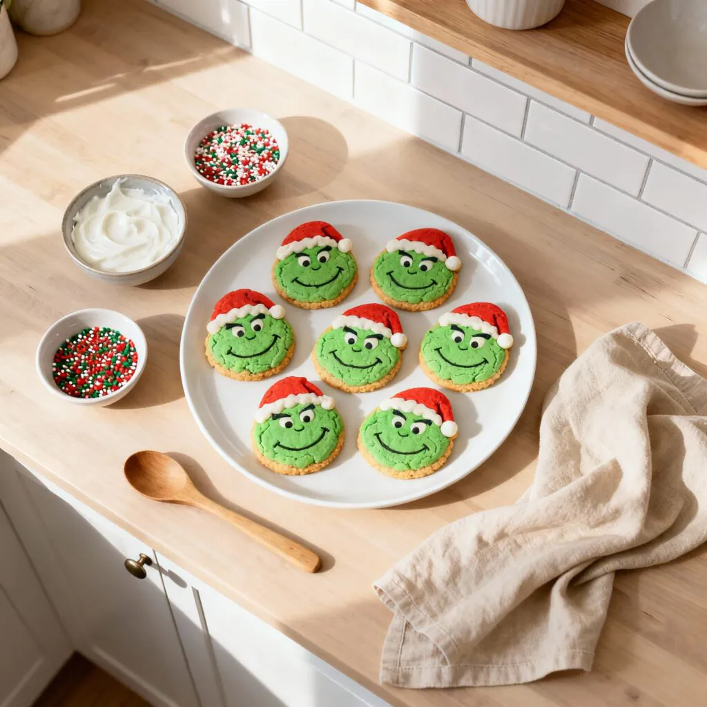 Grinch Kekse Rezept – Süße Weihnachtskekse Dekoriert rezept
