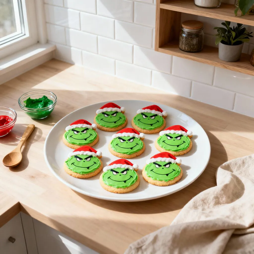 Grinch Kekse Rezept – Süße Weihnachtskekse Dekoriert rezept