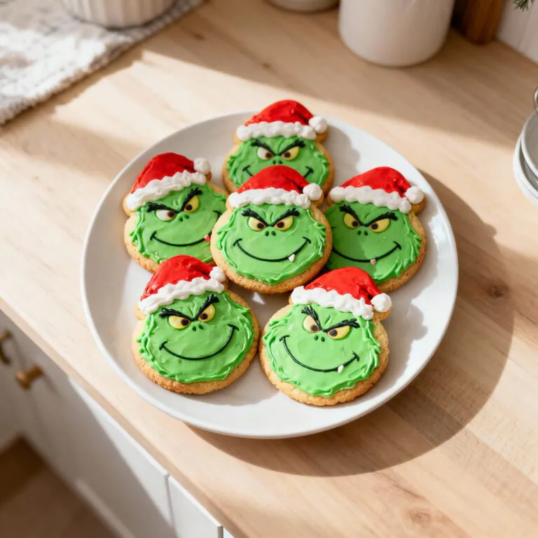 Grinch Kekse Rezept – Süße Weihnachtskekse Dekoriert rezept