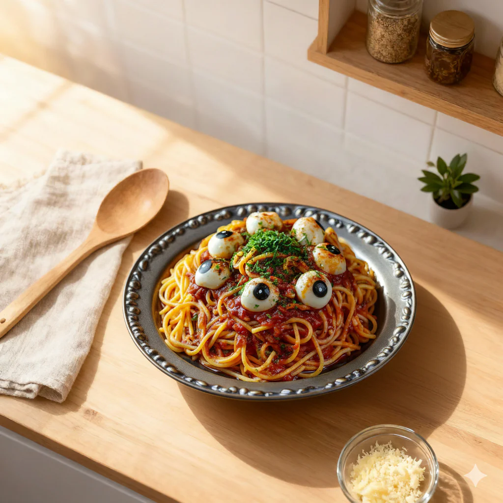 Halloween Pasta Das gruselig-leckere Rezept für deine Party