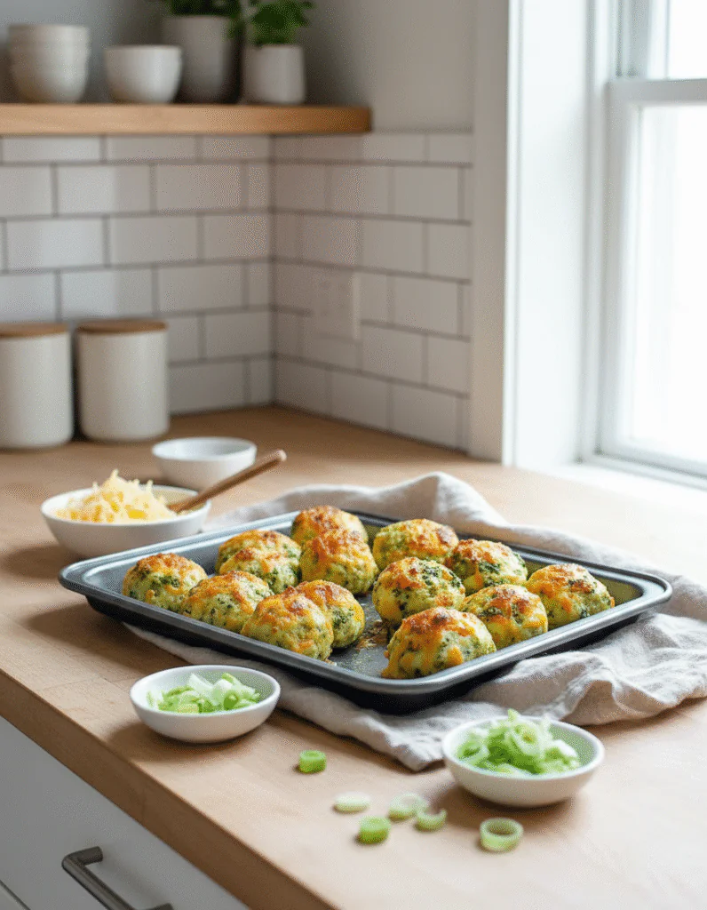 Käse Lauch Bällchen Rezept – Vegetarischer Snack einfach & lecker