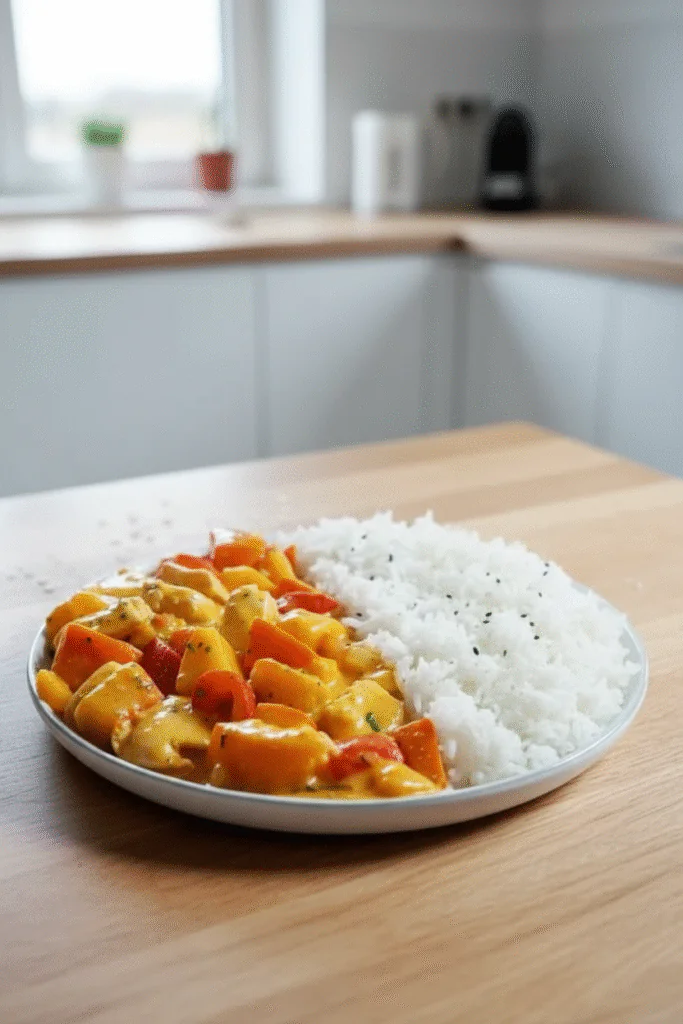 Kürbis Hähnchen Pfanne – Herbstliches One-Pot-Wunder in 30 Minuten
